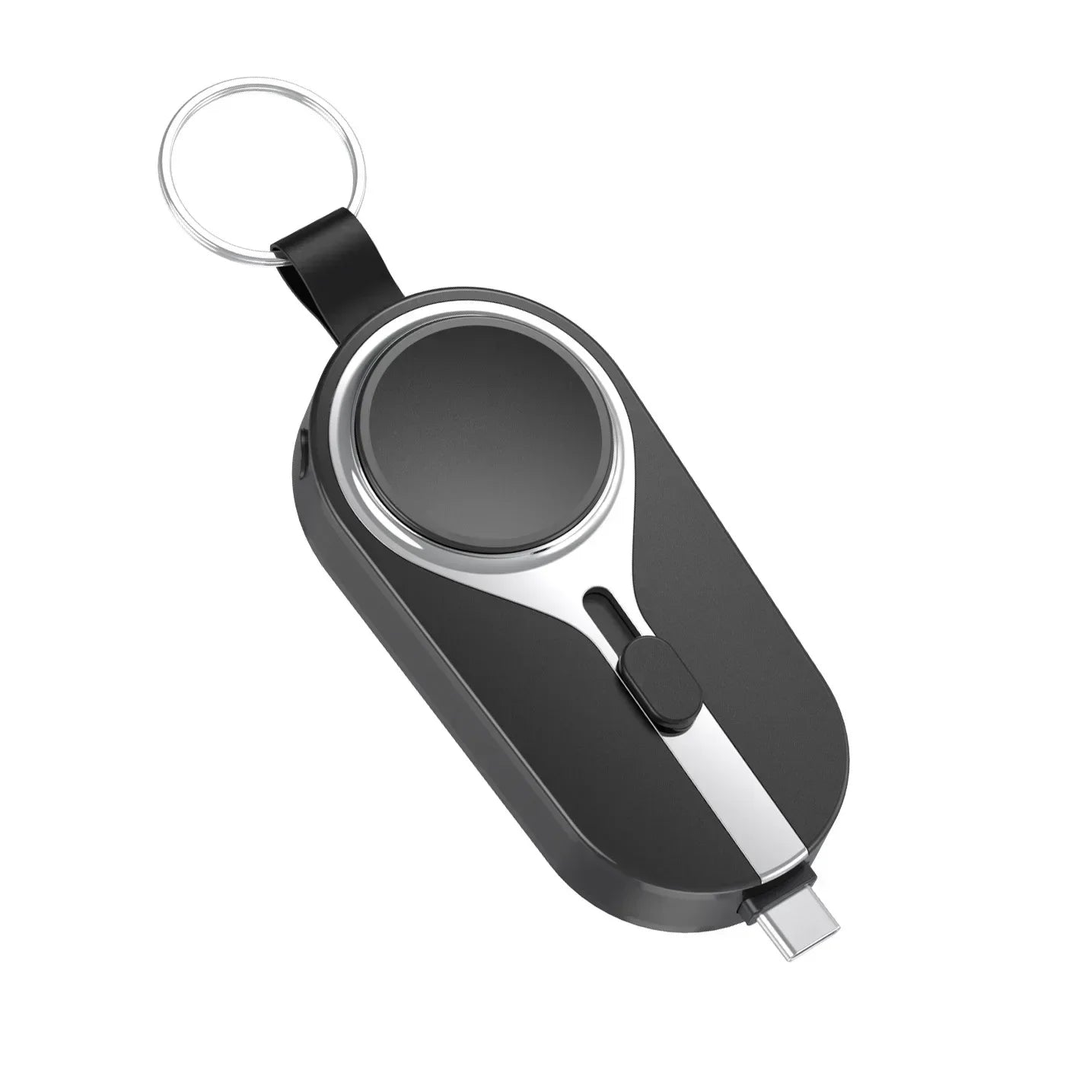 TrailCharge APEX – Premium 2000mAh Mini Keychain Fast Charger with Smartwatch Dock